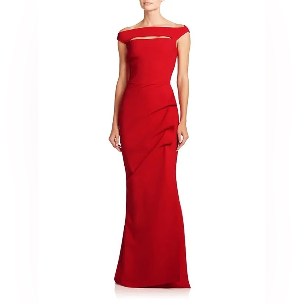 Chiara Boni La Petite Robemelania Off-The-Shoulder Gow